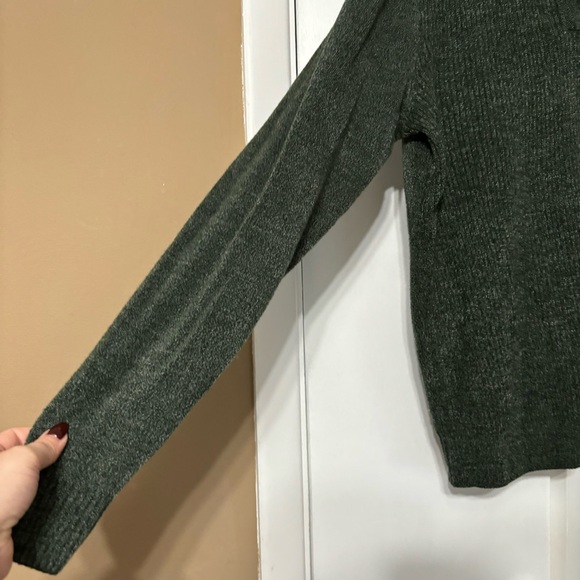 Weatherproof Men's Dark Green Sweater - Picture 2 of 3